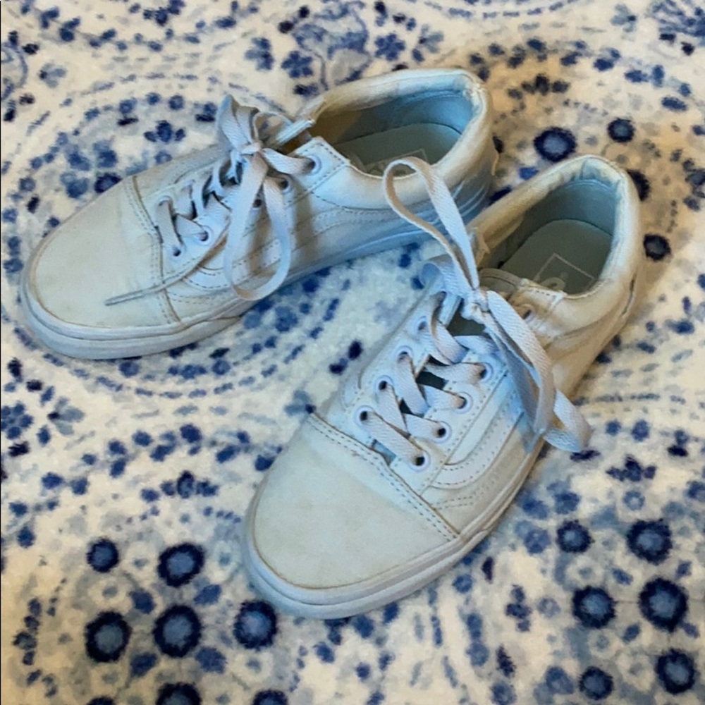 Light blue vans
